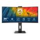 9. Philips 5000 series 34B1U5600CH/00 LED display 86,4 cm (34") 3440 x 1440 px Wide Quad HD LCD Czarny