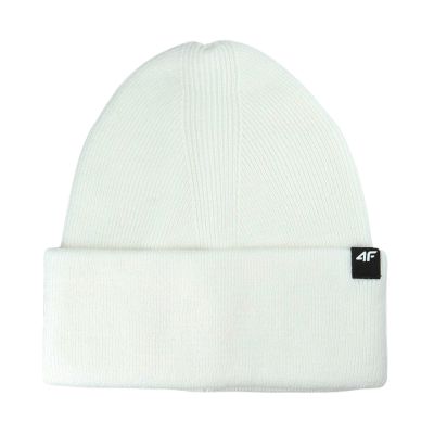 2. Czapka 4F U556 kremowa 4FWAW25ACAPU556 12S