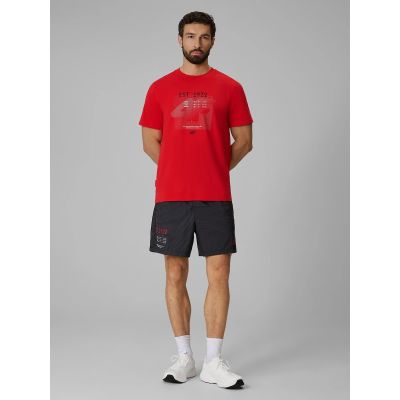 3. T-shirt regular z nadrukiem męski 4F 4FRSS26TTSHM4039-62S