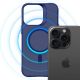 9. Etui 3mk Smoke MagCase na iPhone 16 Pro Max - niebieskie-półprzezroczyste
