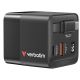 2. ładowarka Verbatim Gan 65W 2xUSB-C PD,1xUSB-A, retrac. Przewód 32217