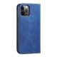 7. Magnet Fancy Case etui do iPhone 12 Pro Max pokrowiec portfel na karty kartę podstawka niebieski