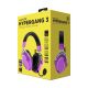 9. Słuchawki dla graczy Hator HYPERGANG 3 Wireless bezprzewodowe fioletowe