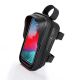 5. Torba Tech-Protect V2 rowerowa z miejscem na telefon 1l - czarna