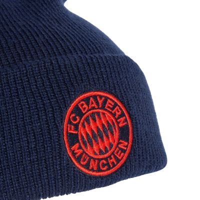 3. Czapka adidas FC Bayern Monachium Woolie granatowa IA2348