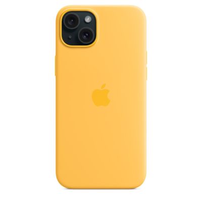 6. Silikonowe etui Apple z MagSafe Sunshine, do iPhone 15 Plus, MWNF3ZM/A