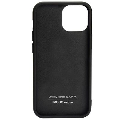 4. Etui Audi Carbon Fiber Stripe na iPhone 13 Pro Max - czarne