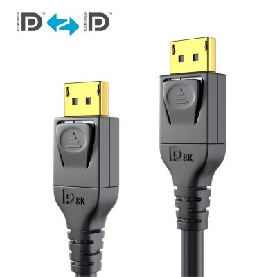 2. Kabel DisplayPort DisplayPort (M) do DisplayPort (M) 1.4 3.0m Purelink Obsługa 8K