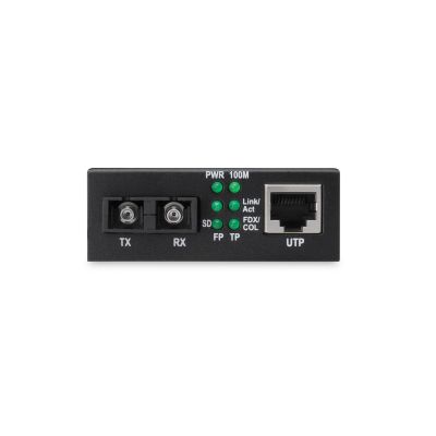 5. Digitus DN-82020-1 konwerter sieciowy 100 Mbit/s 1310 nm Multifunkcyjny Czarny