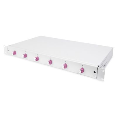 28. Digitus Panel światłowodowy, z wyposażeniem, LC, OM4