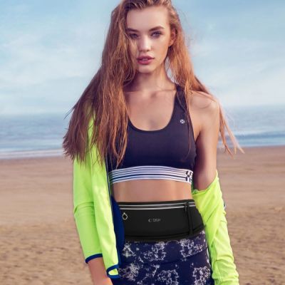 6. Saszetka Tech-Protect M3 Universal Sport Waist Bag - czarna
