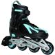 12. Łyżworolki Mico Volt Blue czarno-niebieskie PW-126B-9