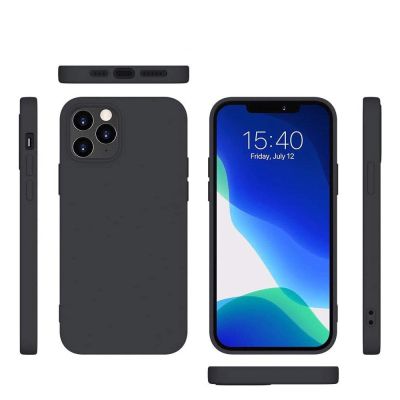 6. Silicone Case elastyczne silikonowe etui pokrowiec Xiaomi Redmi Note 10 5G / Poco M3 Pro czarny