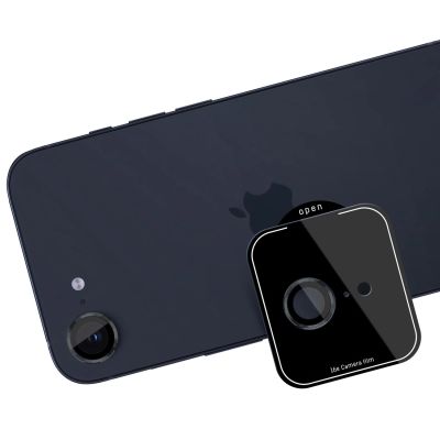 9. Szkło hartowane na obiektyw aparatu 3mk Lens Protection Pro do iPhone 16e - czarne