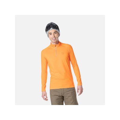 3. Koszulka Rossignol Classique 1/2 Zip pomarańczowy