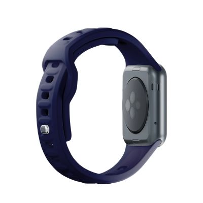 4. Pasek silikonowy 3mk Silicone Watch Strap do Apple Watch 38 / 40 / 41 mm - niebieski