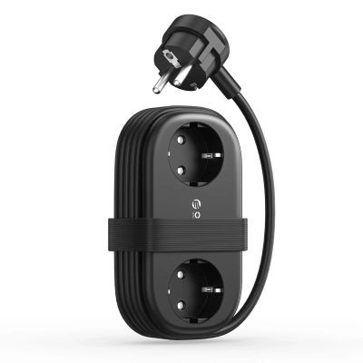 Listwa zasilająca Orico AP3 65W GaN 6w1 2x AC + 2x USB-A + 2x USB-C - czarna