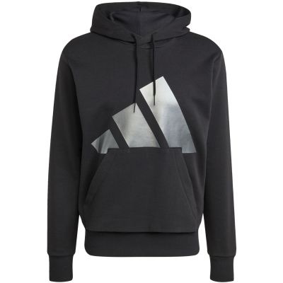 8. Bluza męska adidas Holiday 3S Hoodie czarna JM1698