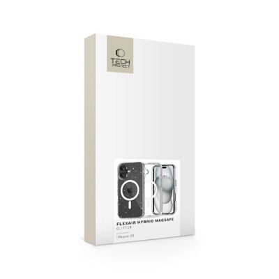 5. Etui Tech-Protect FlexAir Hybrid MagSafe na iPhone 16 - przezroczyste