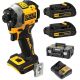 7. Zakrętarka udarowa DeWalt DCF850D2T 18V 2x 2.0Ah 3 biegowa 205Nm