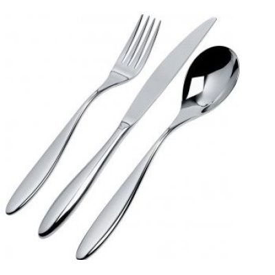 Alessi SG38S24M zestaw sztućców 3 szt. Stal nierdzewna