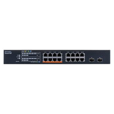 2. Switch Zyxel XMG1915-18EP 18p PoE (PoE++: 8) 180W Managed Multigigabit/10G