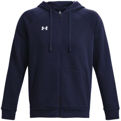 2. Bluza męska Under Armour Rival Fleece FZ Hoodie granatowa 1379767 410