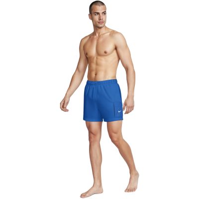 7. Spodenki kąpielowe Nike Voyage Solid Essenti Game niebieskie NESSG454 494