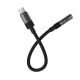 3. Adapter Acefast J12 USB-C do mini jack 3.5 mm - czarny