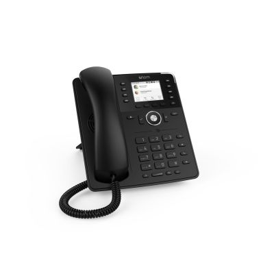 Telefon IP Snom D735 - Słuchawka przewodowa - W paśmie - Poza pasmem - Informacje SIP - 1000 wpisów - Dźwięk