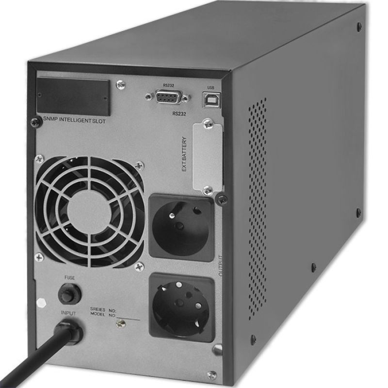 2. Zasilacz awaryjny UPS Qoltec Pure Sine Wave LCD 2000VA 1600W