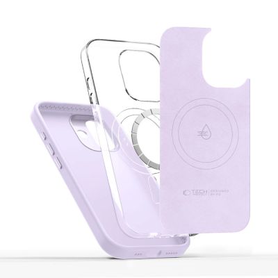 4. Etui Tech-Protect Uniq MagSafe na iPhone 17 - fioletowe