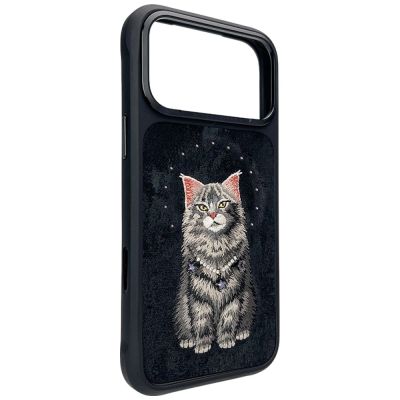3. Etui Nimmy Lucky Fashion Cat MagSafe na iPhone 17 Pro - czarne