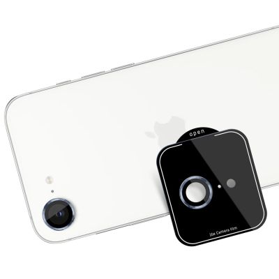 5. Szkło hartowane na obiektyw aparatu 3mk Lens Protection Pro do iPhone 16e - niebieskie
