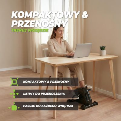 21. VIRTUFIT V3 ROWER STACJONARNY NA KRZESŁO / TRENAŻER ROWEROWY Z UCHWYTEM I KOMPUTEREM