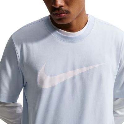 5. Koszulka męska Nike Nsw Tee Icon Swoosh błękitna DC5094 408
