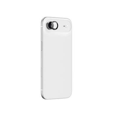 2. Szkło na aparat AMAZINGTHING Lens Glass na iPhone 17 Air z czarną ramką aluminiową