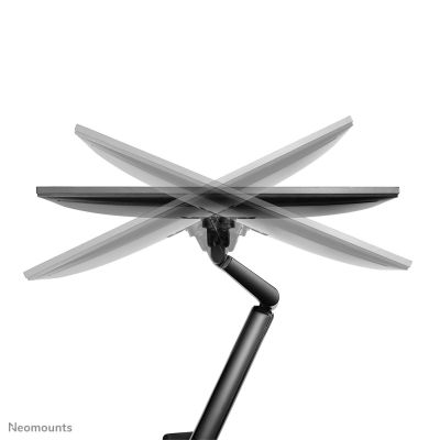 9. Neomounts DS70-810BL2 uchwyt / stojak do monitorów 81,3 cm (32") Biurko Czarny