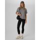 5. T-shirt loose z nadrukiem damski 4F 4FKAW26TTSHF4506-26S