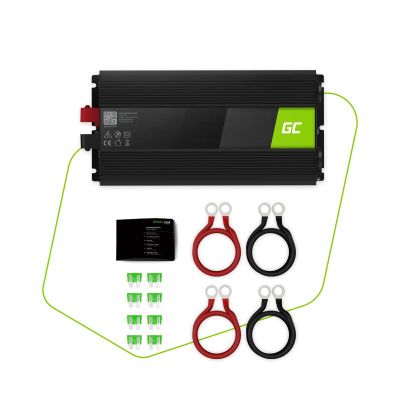 6. GREEN CELL PRZETWORNICA INV21 24V-230V 3000W/6000W CZYSTA SINUSOIDA