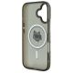 7. Etui Karl Lagerfeld IML Metal Choupette Head MagSafe na iPhone 16 Plus - czarne