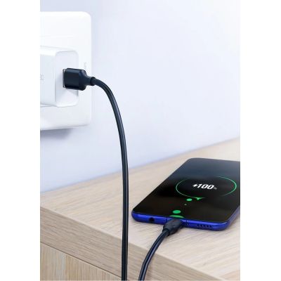 18. Kabel Ugreen US287 60117 USB-A / USB-C 3A 1.5m - czarny
