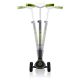 10. Hulajnoga 3-kołowa Globber Master Prime / Black - Lime Green 664-106