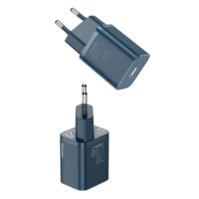 9. Baseus Super Si 1C szybka ładowarka USB Typ C 20W Power Delivery + kabel USB Typ C - Lightning 1m niebieski (TZCCSUP-B03)