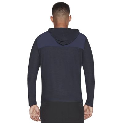 2. Skechers Ultra Go Lite Full Zip Hoodie MJA268-NVY Granatowe M