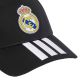 3. Czapka z daszkiem adidas Real Madrid czarno-biała KQ9575