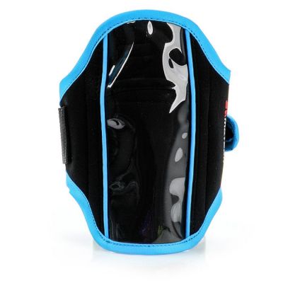 Opaska na telefon Meteor czarno-niebieska 23783