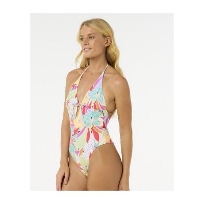 2. Kostium jednoczęściowy RIP CURL Cala Vadella Cheeky One Piece turkusowy