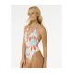 2. Kostium jednoczęściowy RIP CURL Cala Vadella Cheeky One Piece turkusowy