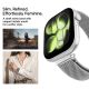 6. Pasek Spigen WBM4 na Apple Watch (40 / 41 / 42 mm) - srebrny